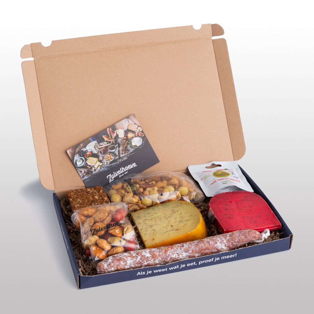 Borrel Mediterraans Brievenbuspakket | Zuivelhoeve