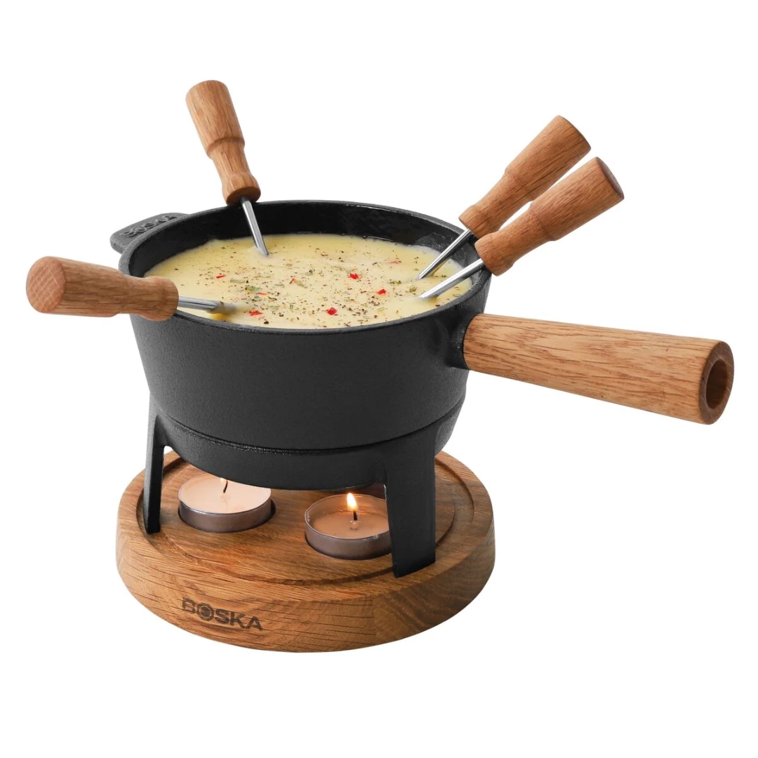 Boska Fondue Set Pro | Black | 700ML